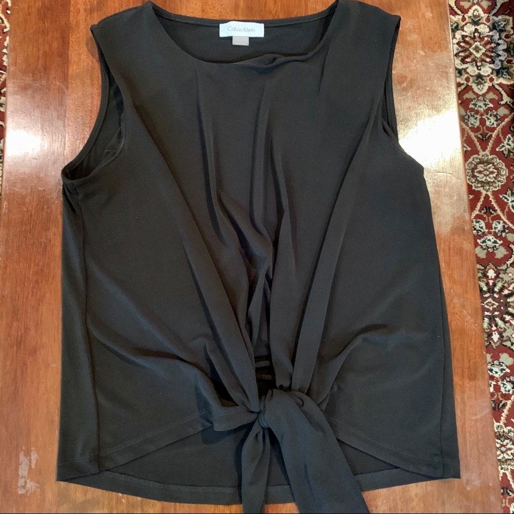 Calvin Klein Sleeveless Top Black